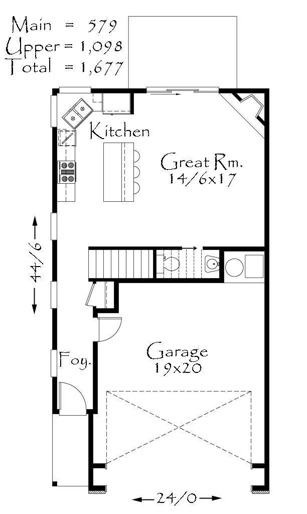 Kennedy Craftsman Home Plan | Modern Craftsman House Plans