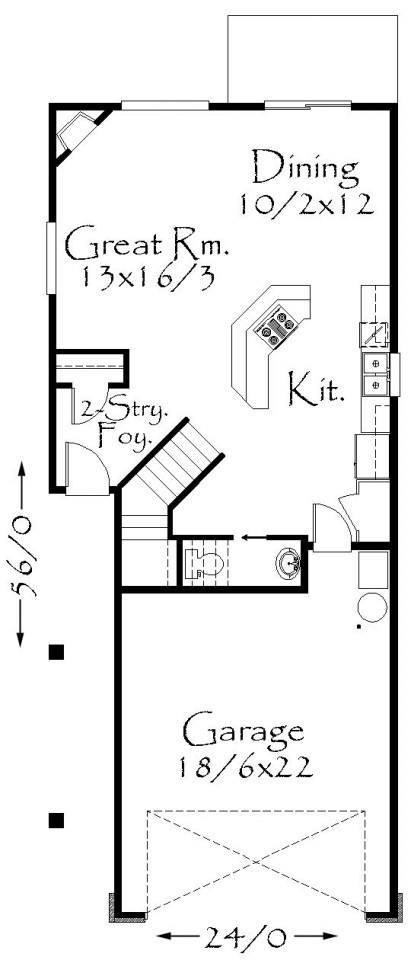 M-1861 House Plan | Two Story Traditional French Country Home Design