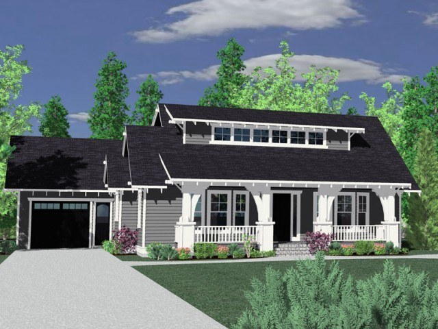 Craftsman House Plans Modern Craftsman Home Designs   M 2122View 1Original 640x480 