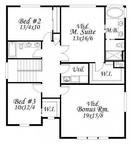 Upper Floor Plan