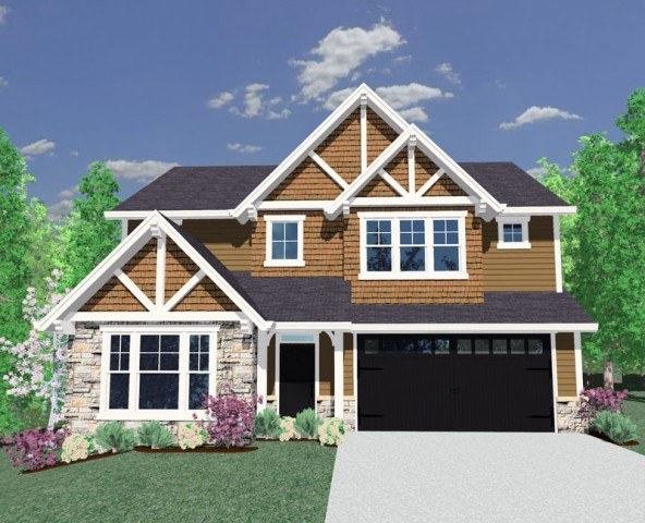 Modern Lodge House Plans | Unique Lodge Home Plans with Garages