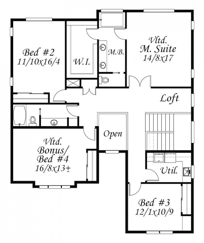 Manning House Plan | Traditional | Transitional | Craftsman