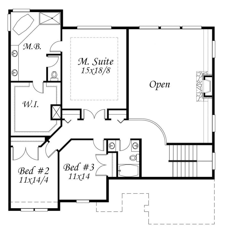 Europa House Plan Two Story Traditional French Country Home Design