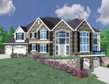 M-5364 M-3564 French Country House Plan Front Elevation