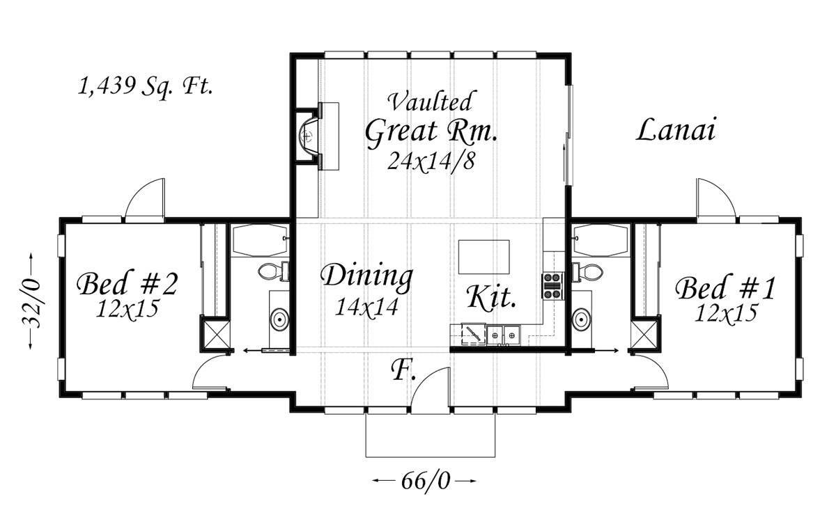 Black Diamond House Plan Small Modern Home By Mark Stewart