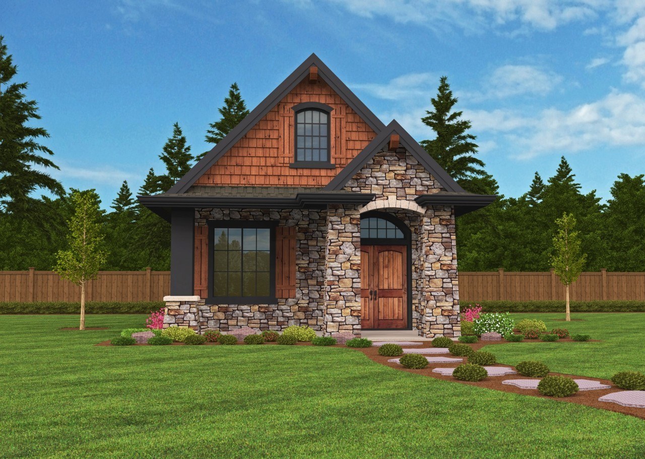 Montana Small Home  Plan  Small Lodge House  Designs  with 