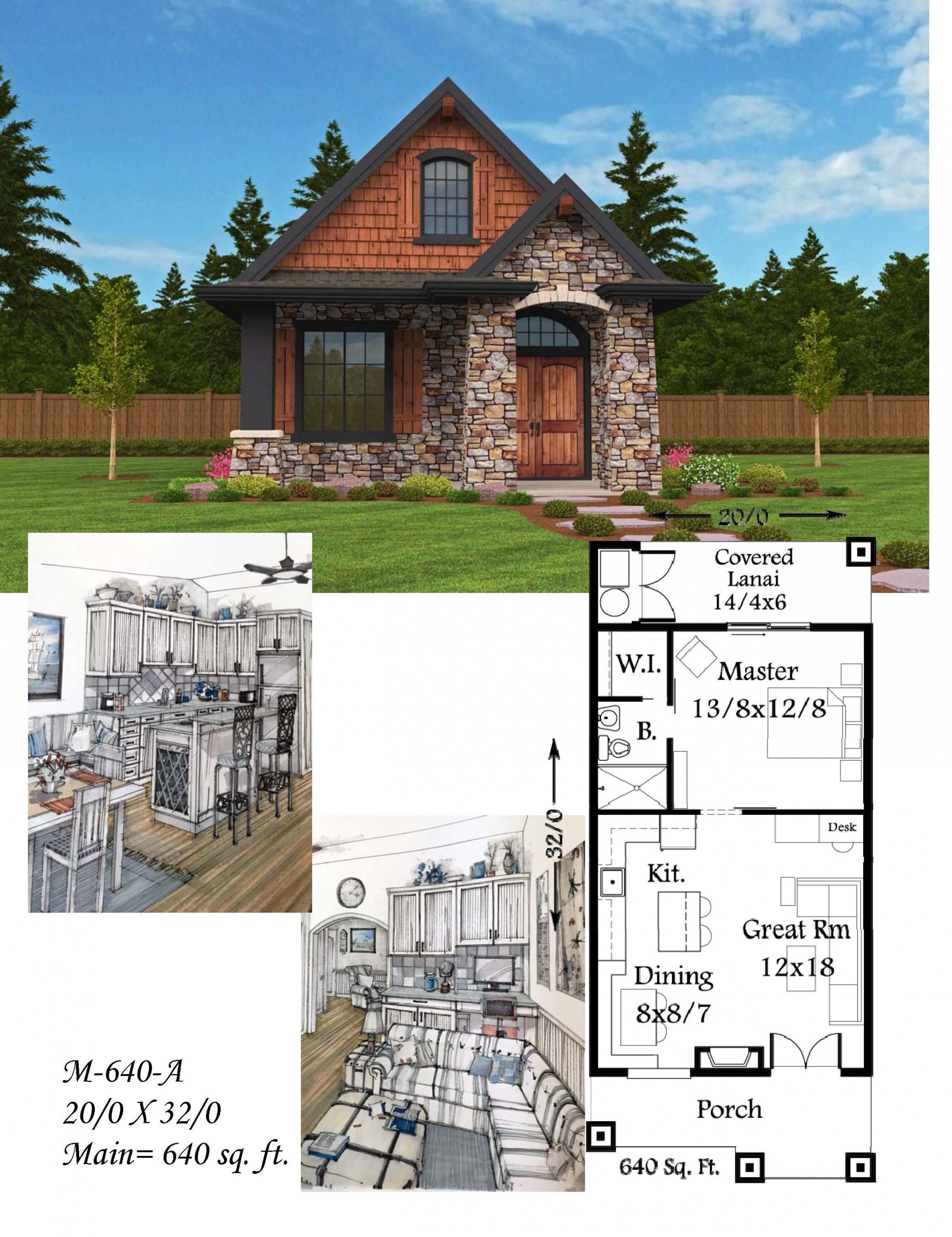 Montana Small Home Plan Small Lodge House Designs with 