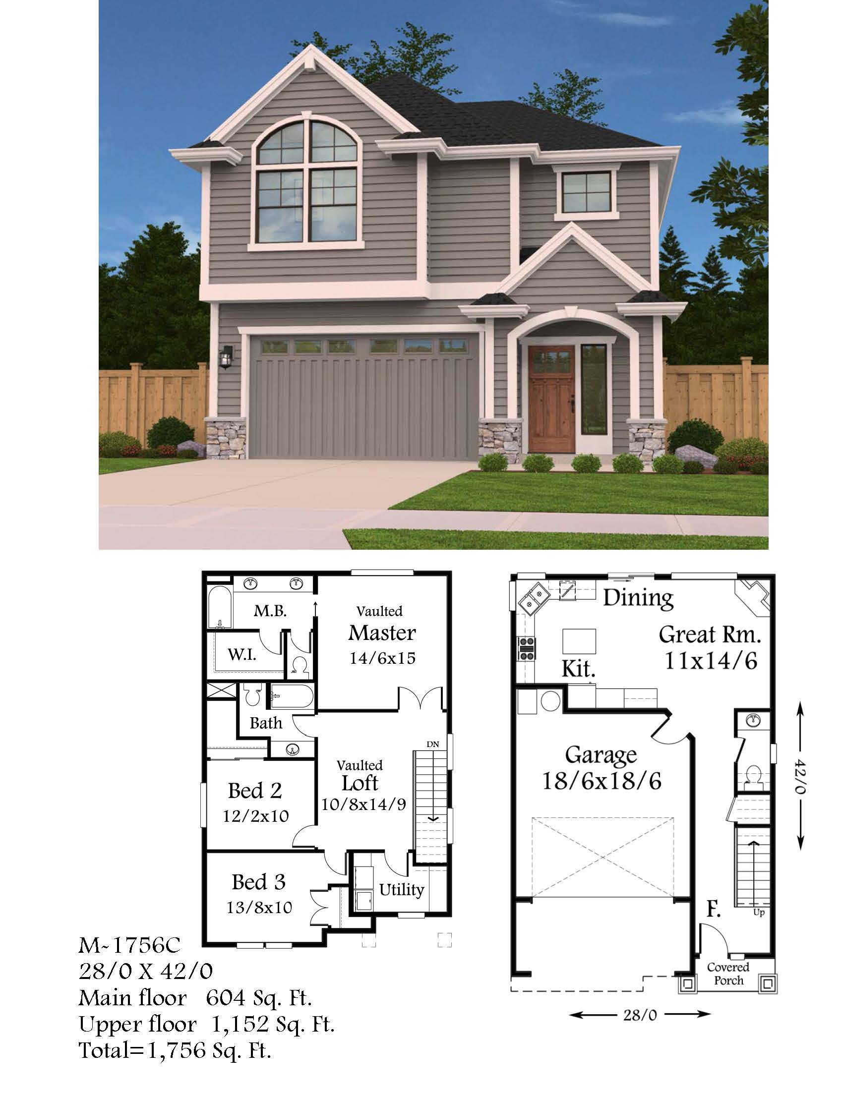 Lombard Poplar House Plan | Cottage House Plans, Country House Plans ...
