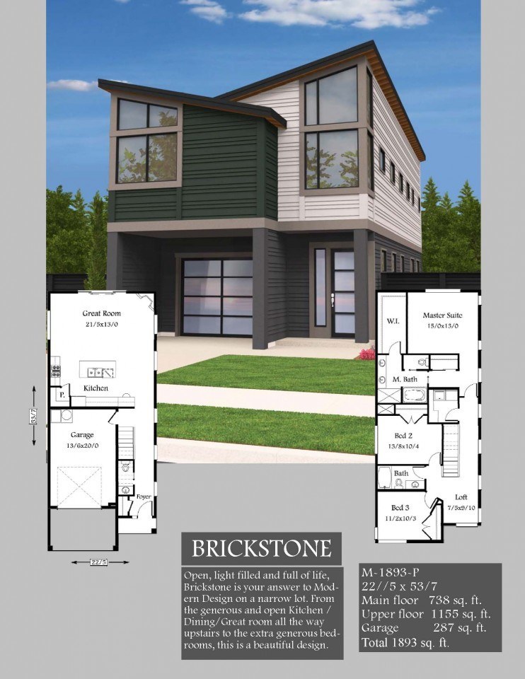 Brickstone Building House Plans