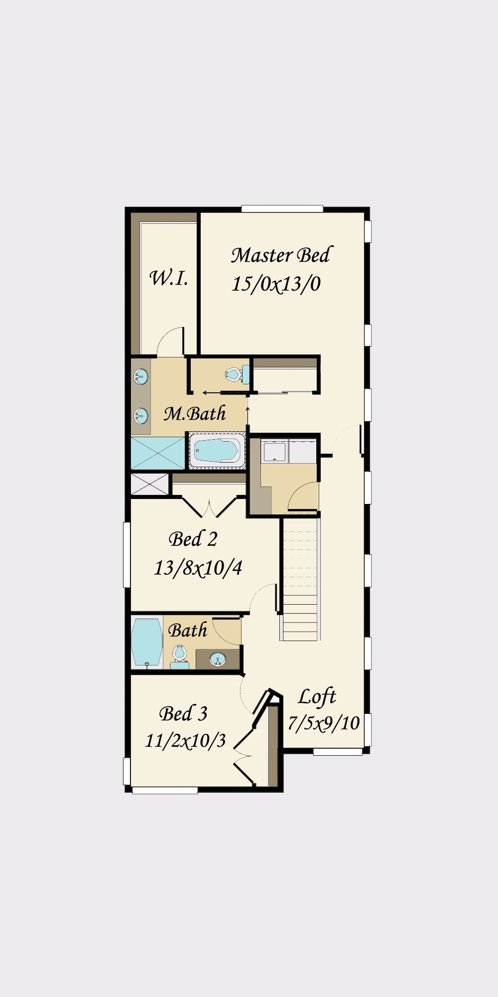 brickstone-house-plan-contemporary-design-modern-style-narrow-lot