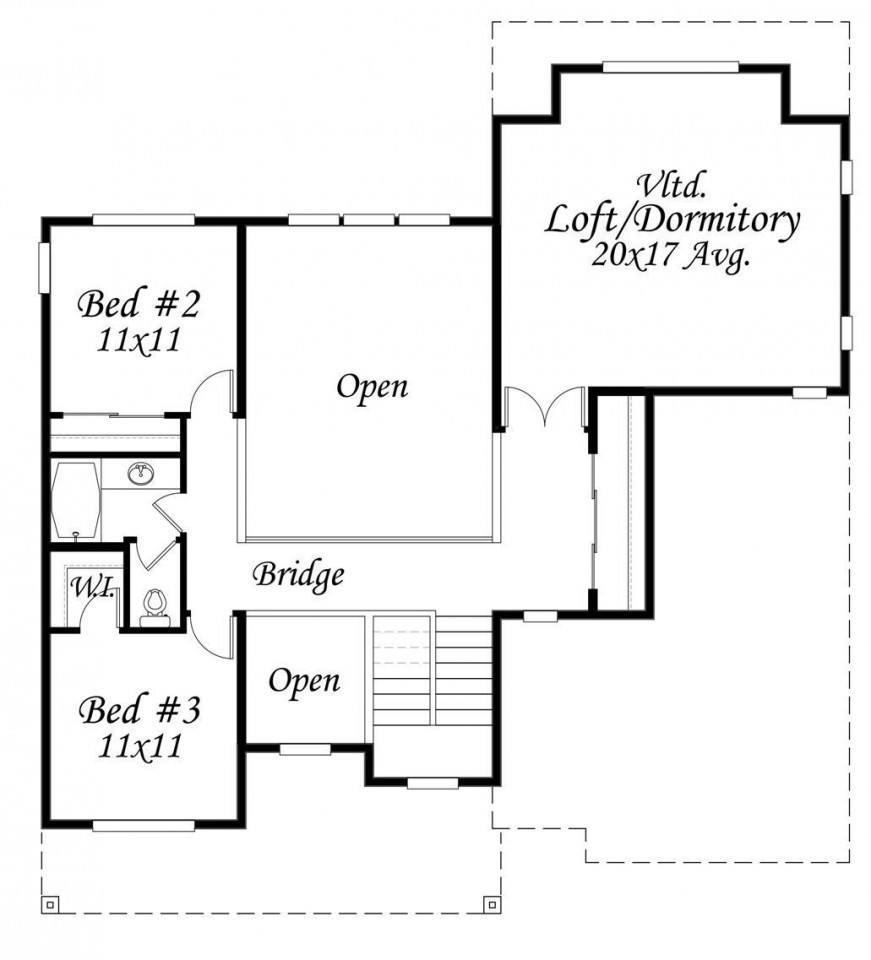 Pine Sister House Plan | Two Story Traditional, Transitional, and ...