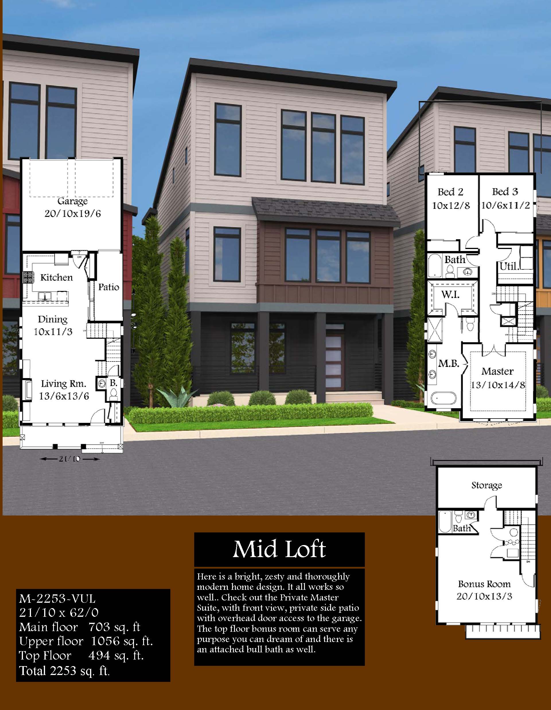Featured image of post Modern Loft Style House Plans - Modern house plans the use of clean lines inside and out, without any superfluous decoration, gives each of our modern homes an uncluttered frontage and utterly roomy, informal living spaces.