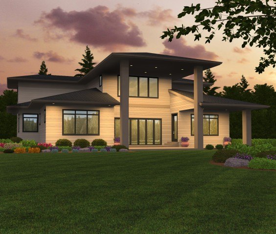 Bountiful Harvest House Plan | Northwest Contemporary Home Design