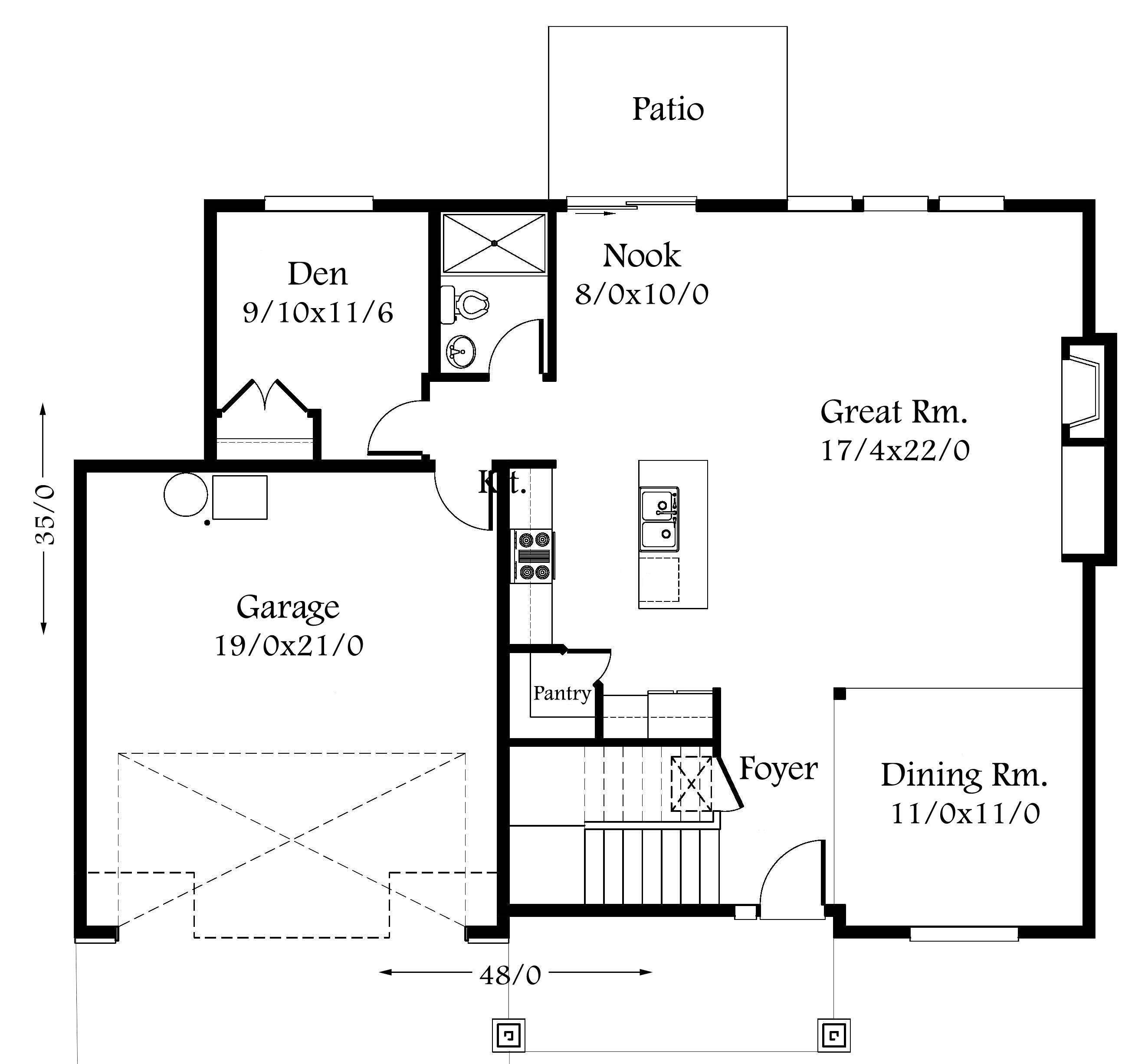 bend-house-plan-cottage-house-plans