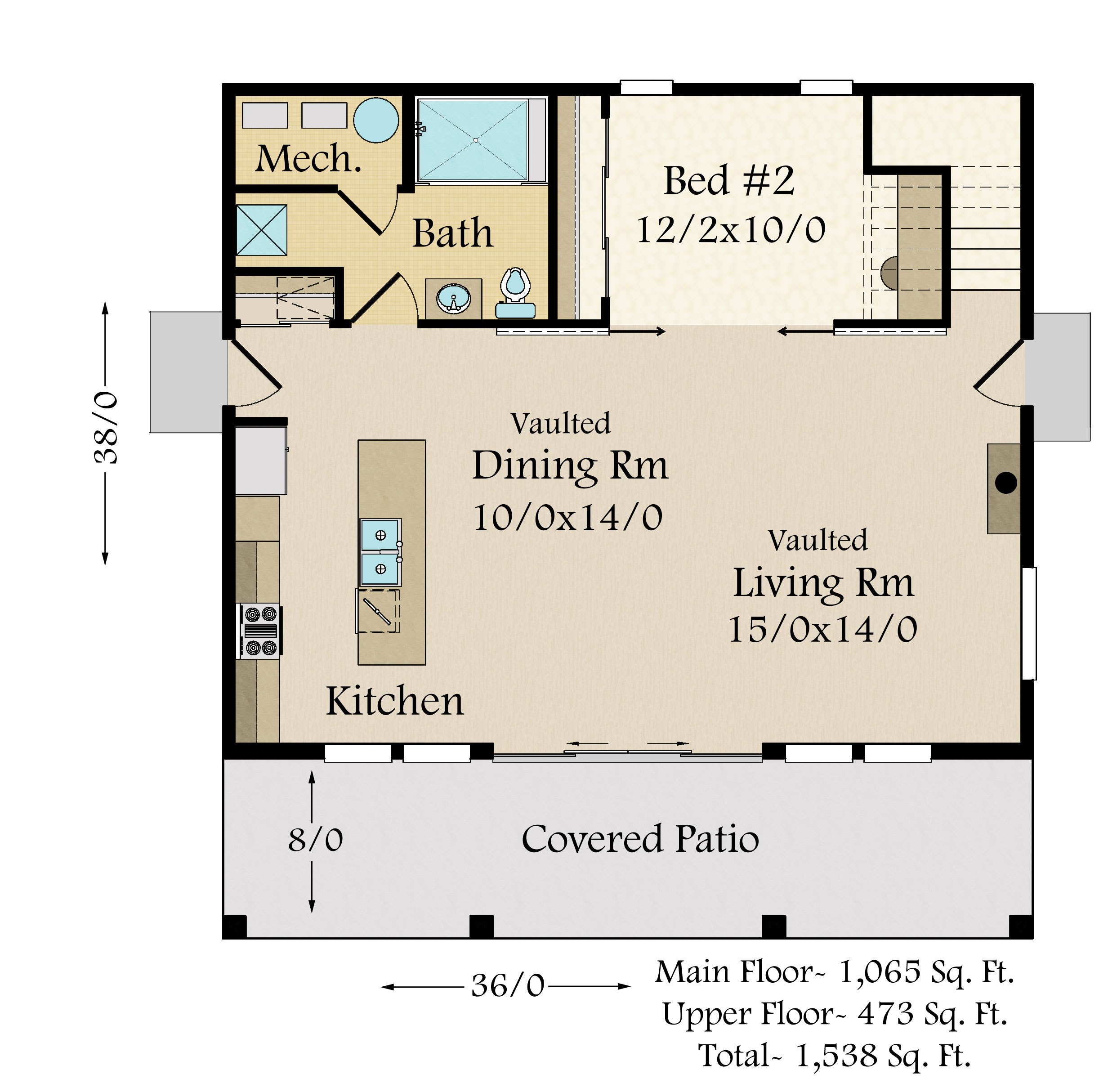 Bamboo House Plan Shed Roof Modern Small House Plans