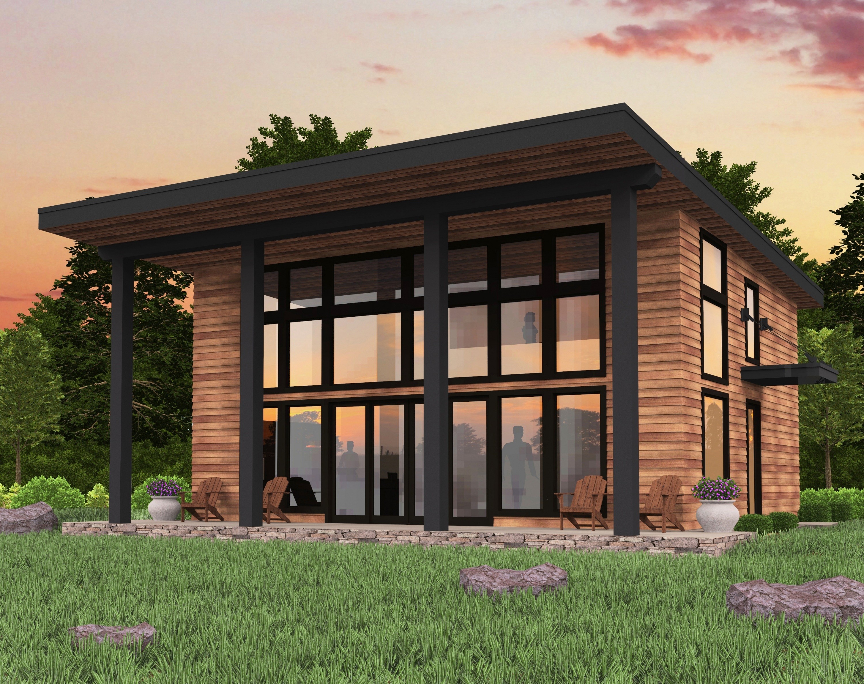 creative lakefront cottage plans