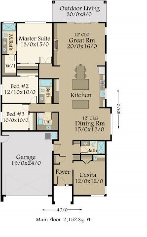 X-18-A | Modern Shed Roof House Plan by Mark Stewart Home Design