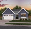 Rosewood Blue One Story Farmhouse