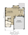 Mayfair Main Floor Affordable Craftsman House Plan