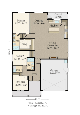 Make Way for the Modern Farmhouse | Modern House Plans by Mark Stewart