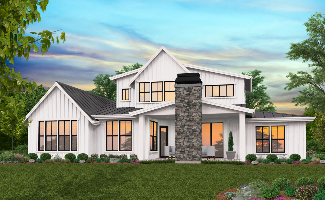 Sandridge Farmhouse Plan | Modern Farmhouse Floor Plans & Designs