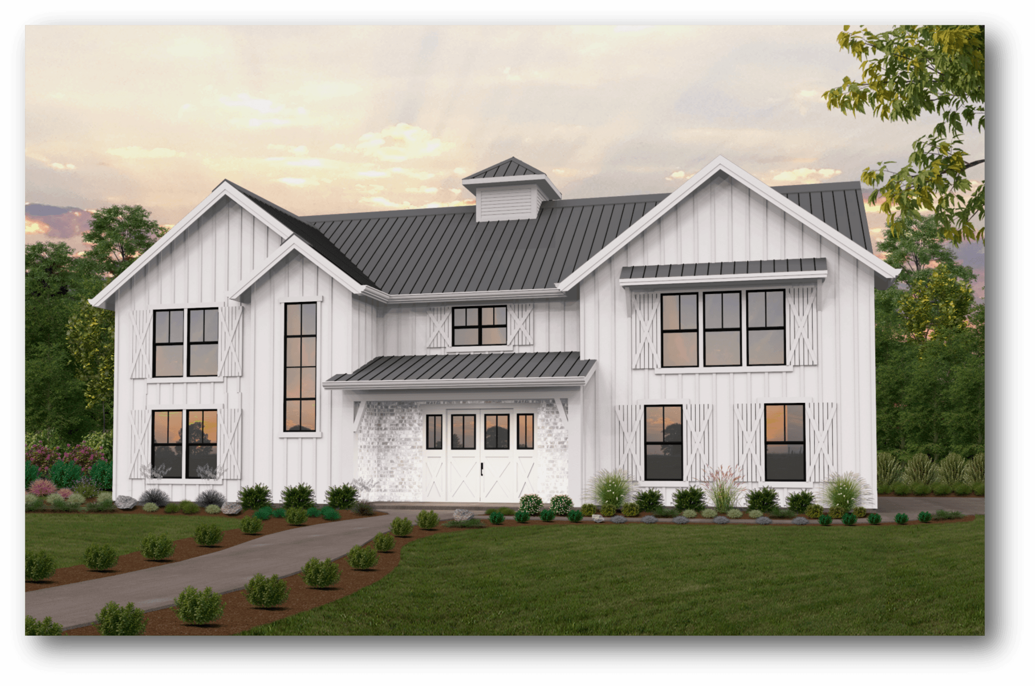 Township iBarn Housei Plan by Mark Stewart iHomei Design