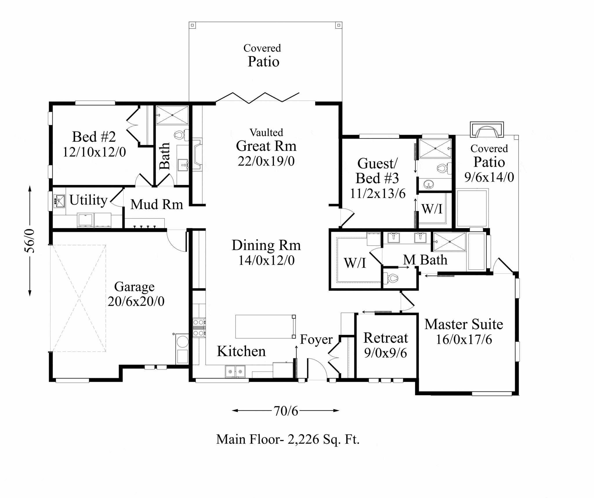 Stewart Prairie House Plan X-19-C