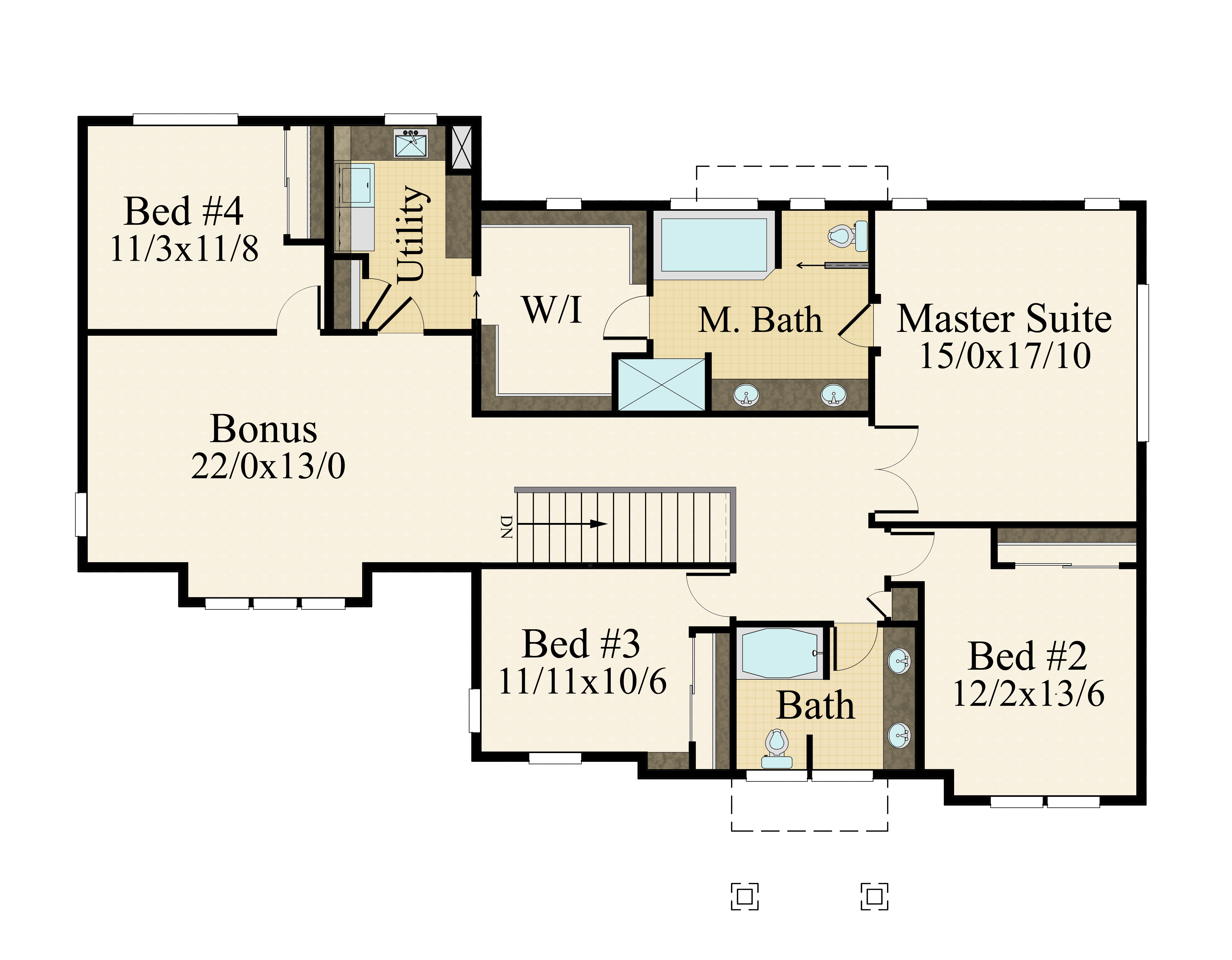 Modern Two Story Cabernet