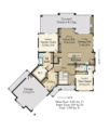 Modern Frontier Empty Nest House Plan