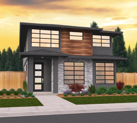 Best Selling Modern House Plans | Large to Small Modern Home Floor Plans