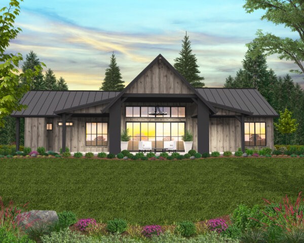 European Countryside House Plan | One Story Best Selling Country Home ...