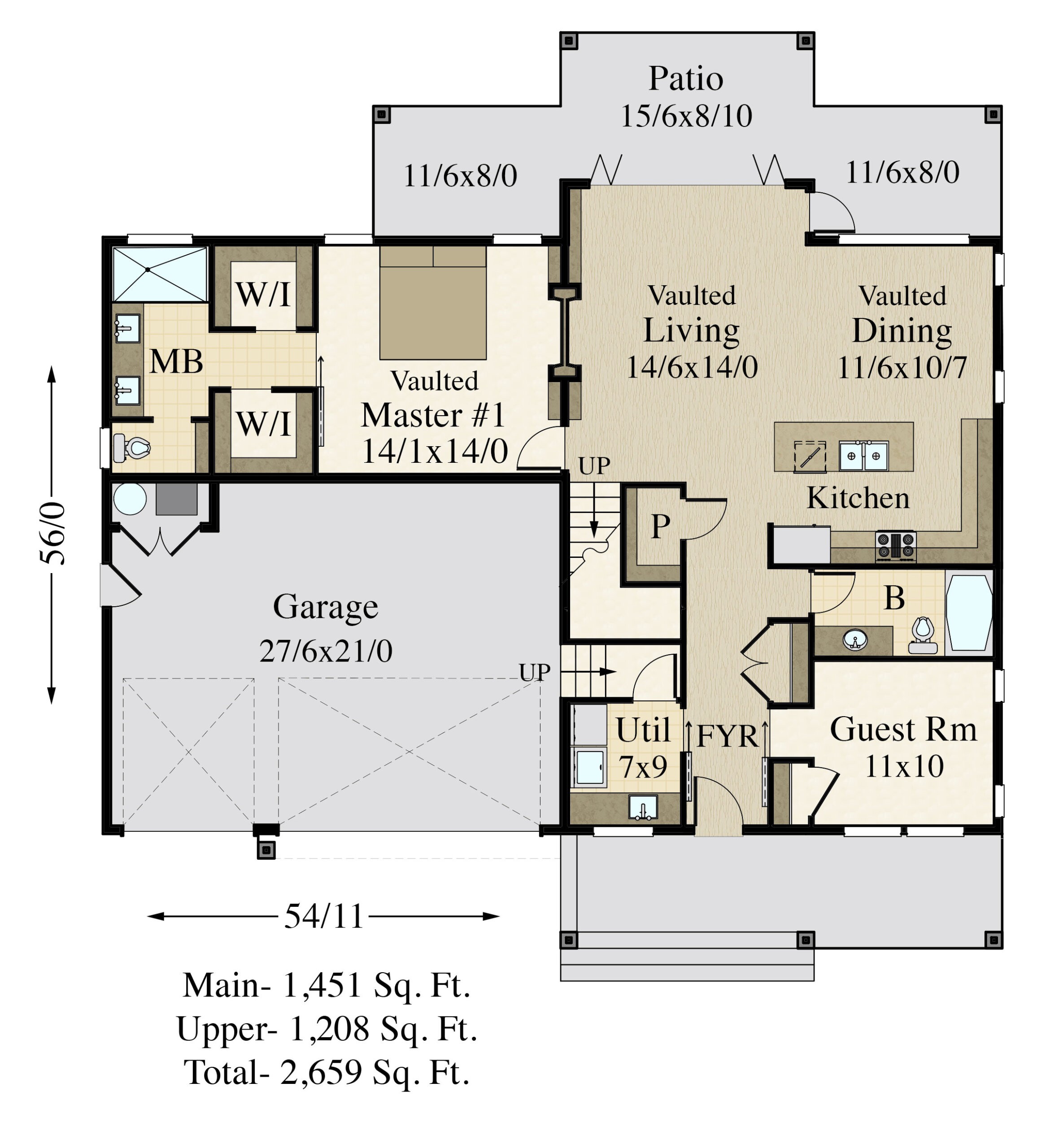 House Plans w/ Guest Suite or In-Law Suite | Drummond House Plans