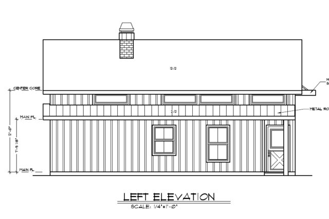 Freedom 45 House Plan | Light Filled Rustic Barn Style Small House Plan ...