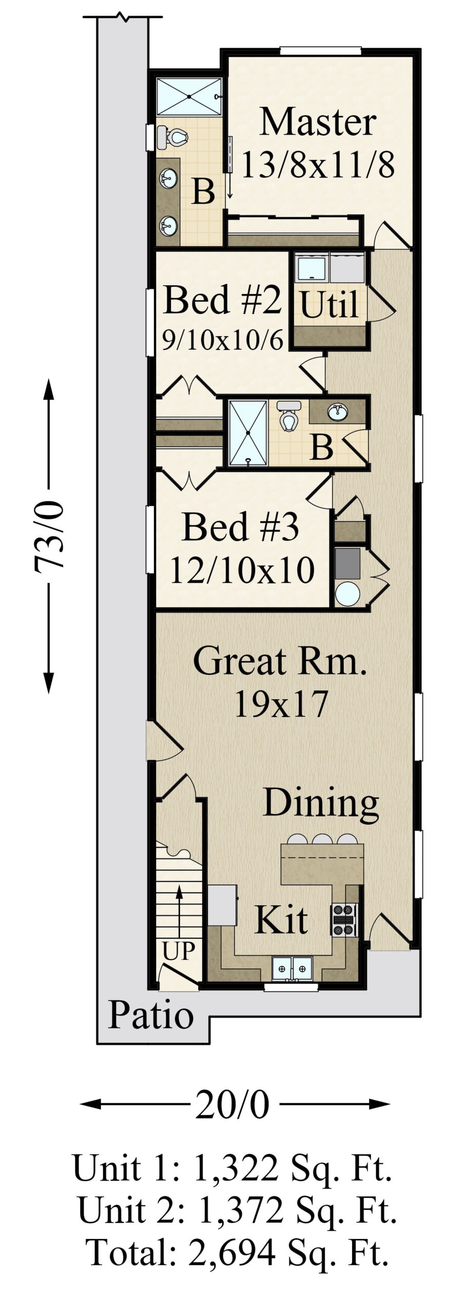 10 Gallon Farmhouse Design Modern Farmhouse Duplex House Plans