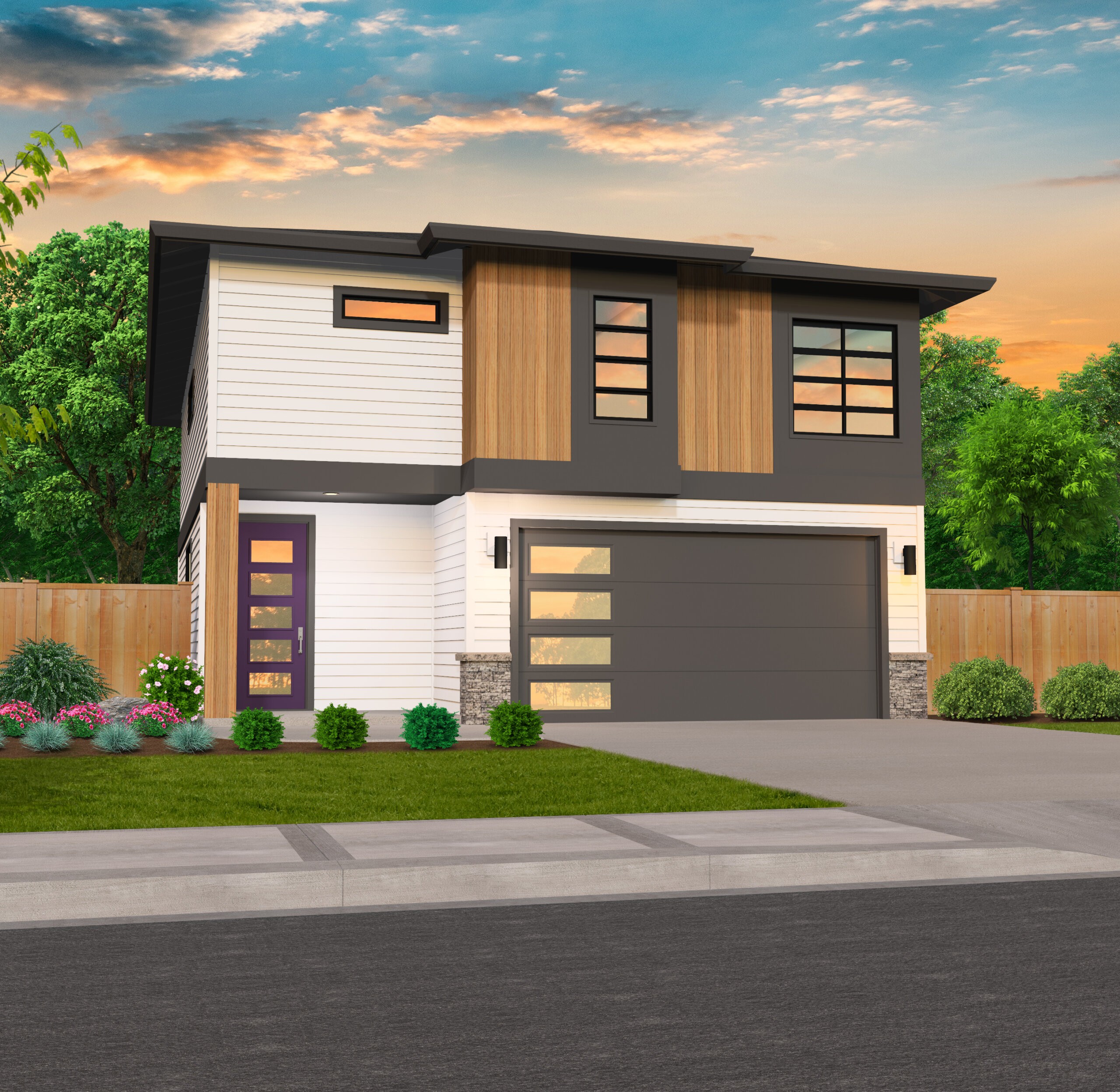 Plan 85167MS: Smash Hit Modern House Plan with Two Master Suites