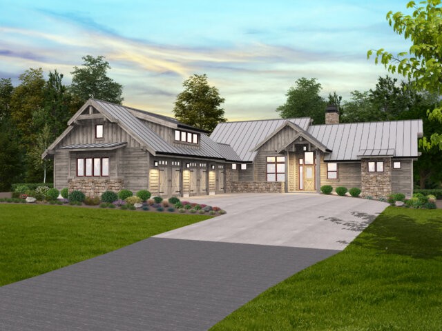 Forever Home House Plan | Custom Lodge Home Design - MB-2967