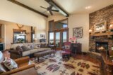 Luxury Barnhouse Plan family room