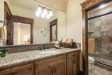 Luxury Barnhouse Plan guest bathroom