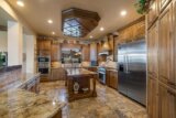 Luxury Barnhouse Plan kitchen view