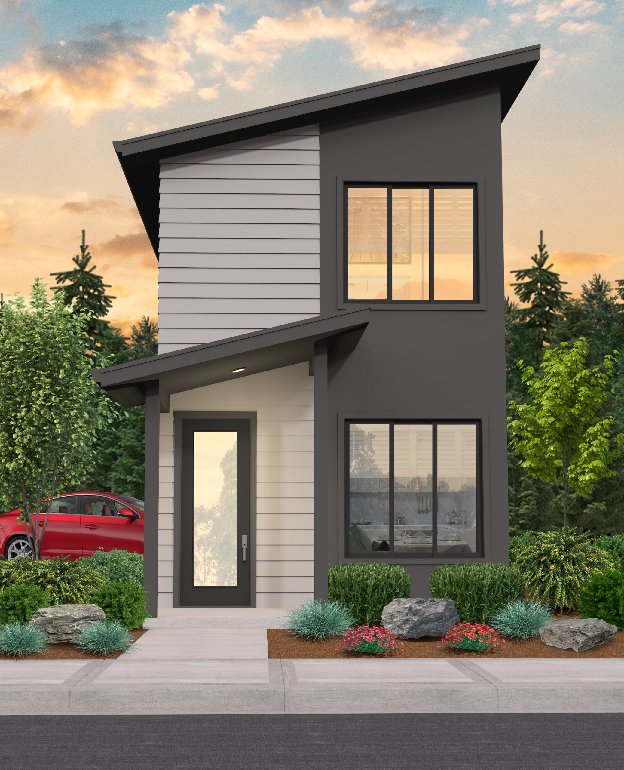 Front Entry Garage Floor Plans