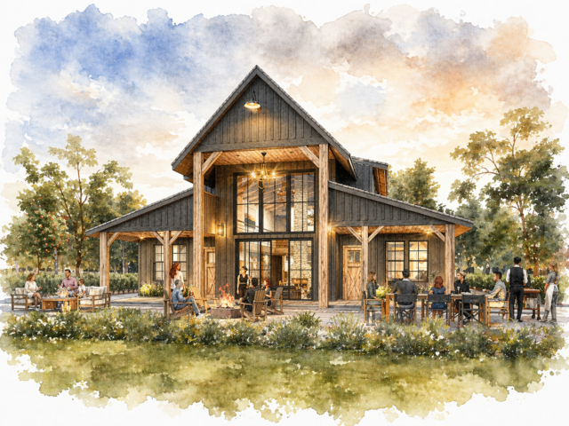 Best Selling House Plan MB-3247 Natural Freedom Barn house