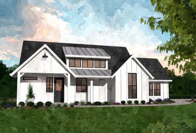 Farm 640-Heritage | Best Selling Ranch Home Design - MF-986