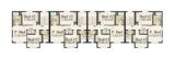 Fuller House - Modern Prairie Style attached townhouse plan MA-1688-4 UPPER FLOOR