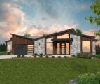 GRACE LEANS - MODERN HOME DESIGN-MM-3600 FRONT VIEW