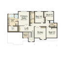 Rustic New American Two Story House Plan with Guest Suite