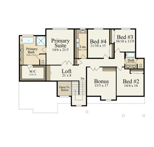 Heritage - Rustic New American Two Story House Plan by Mark Stewart