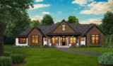 Single Story Family House Plan