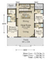 Rustic Heritage - Barndominium House Plan - MB-2502 Main Level