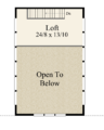 Rustic Heritage - Barndominium House Plan - MB-2502 Upper level